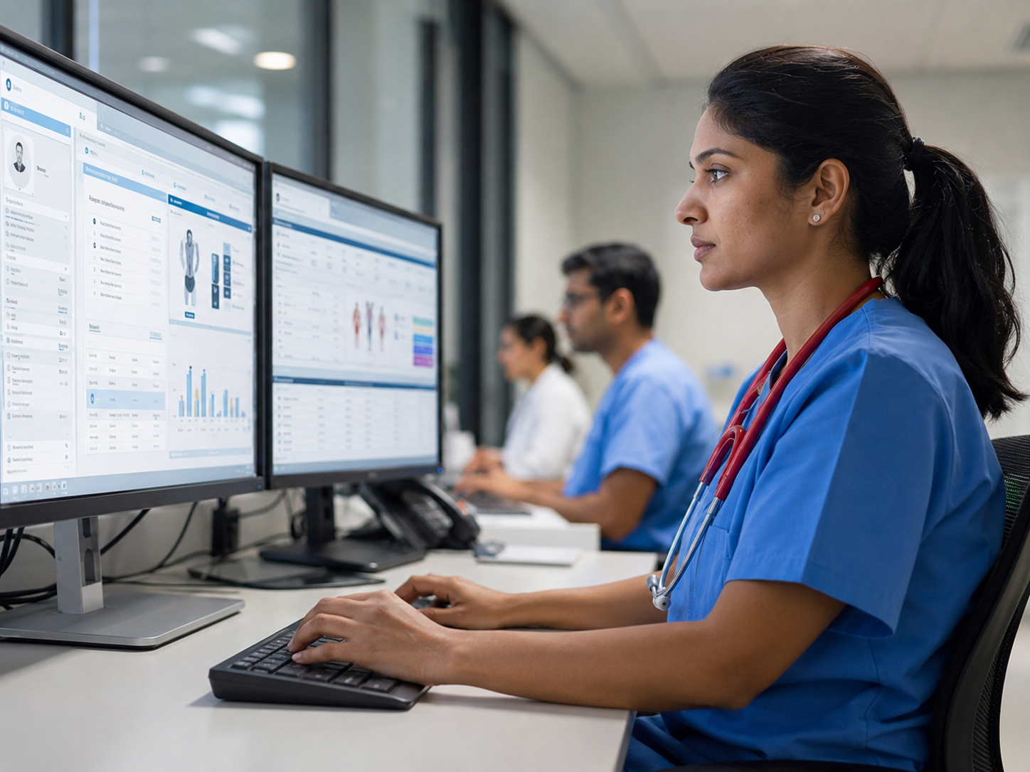 Healthcare operations dashboard overview